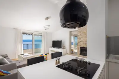 TV i/ili zabavni centar u objektu Villa Sandra - Private Pool