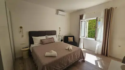 Krevet ili kreveti u jedinici u objektu Apartmani Makarska 9