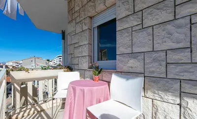Balkon ili terasa u objektu Apartmani Makarska 10