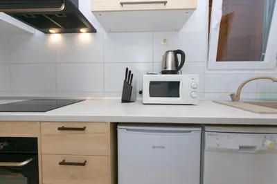 Kuhinja ili čajna kuhinja u objektu Apartman Brela 7