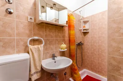 Kupaonica u objektu Apartments Nives Suhi Potok