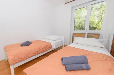 Krevet ili kreveti u jedinici u objektu Sunny Apartment