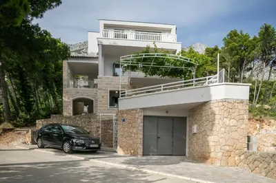 Tlocrt objekta Apartments Villa Mt Brela