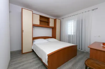 Krevet ili kreveti u jedinici u objektu Apartmani Brela 4
