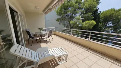Balkon ili terasa u objektu Apartmani Brela 9