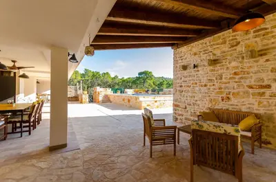 Balkon ili terasa u objektu Villa Fortuna
