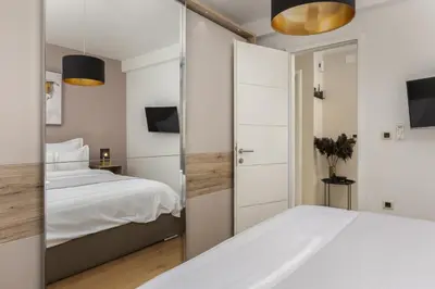 Krevet ili kreveti u jedinici u objektu Lux Apartment Eol