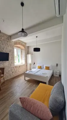 Krevet ili kreveti u jedinici u objektu Calico Apartment's
