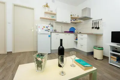 Kuhinja ili čajna kuhinja u objektu SeaView Guesthouse - ZF Hvar