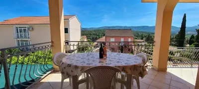 Balkon ili terasa u objektu Apartment Nila