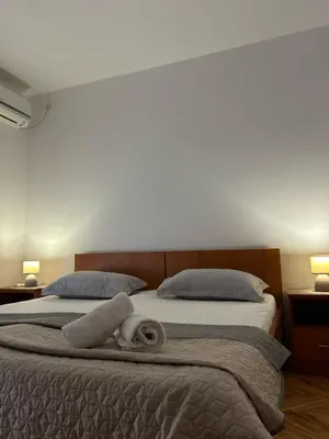 Krevet ili kreveti u jedinici u objektu Apartmani Olea