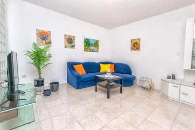 TV i/ili zabavni centar u objektu Apartments Paco