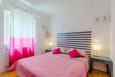 Krevet ili kreveti u jedinici u objektu Comfortable Holiday Home with Terrace