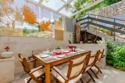 Vrt u objektu Comfortable Holiday Home with Terrace