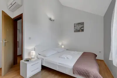 Krevet ili kreveti u jedinici u objektu Villa Relax Brela - Makarska Exklusiv