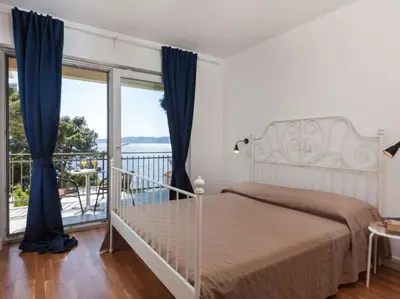 Krevet ili kreveti u jedinici u objektu Villa Zorana - Makarska Exklusiv
