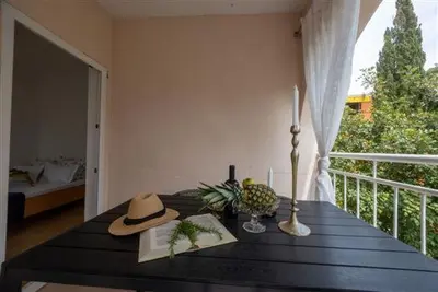 Balkon ili terasa u objektu Apartman David