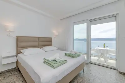 Krevet ili kreveti u jedinici u objektu Deluxe Seaview Studios KENNEDY II