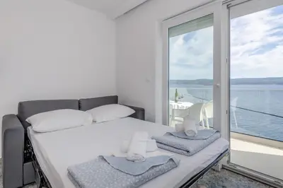 Krevet ili kreveti u jedinici u objektu Deluxe Seaview Studios KENNEDY II