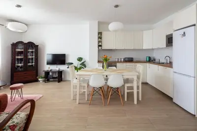 Kuhinja ili čajna kuhinja u objektu Holiday Home Vallis