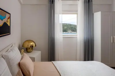 Krevet ili kreveti u jedinici u objektu Holiday Home Vallis
