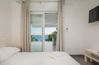 Krevet ili kreveti u jedinici u objektu Villa Oceanus