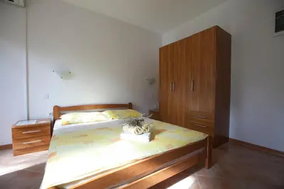 Krevet ili kreveti u jedinici u objektu Apartments Pinus