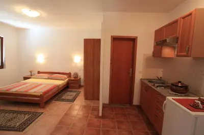 Kuhinja ili čajna kuhinja u objektu Apartments Pinus