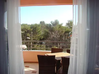 Balkon ili terasa u objektu Apartments Ledic