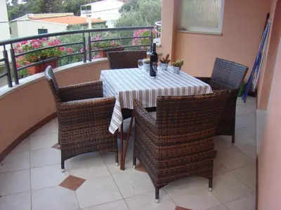 Balkon ili terasa u objektu Apartments Ledic
