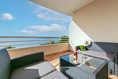 Balkon ili terasa u objektu Apartments Relax Brela