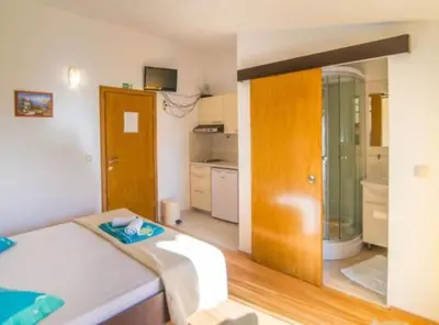 Krevet ili kreveti u jedinici u objektu Apartments Cihorich