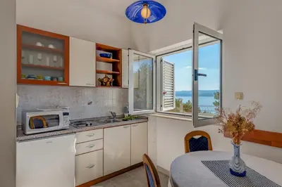 Kuhinja ili čajna kuhinja u objektu Apartment Tafra 4