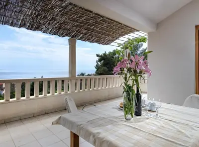 Balkon ili terasa u objektu Dolac Green Side Apartments