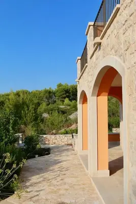 Tlocrt objekta Villa Asteroídea - Tiha Mala