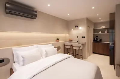 Kuhinja ili čajna kuhinja u objektu Terrace Haven Hvar