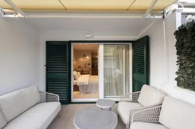 Krevet ili kreveti u jedinici u objektu Terrace Haven Hvar