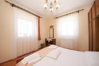 Krevet ili kreveti u jedinici u objektu Two Bedroom Apartment with Terrace A1