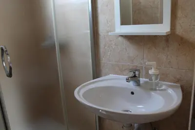 Kupaonica u objektu Studio apartment Sasha