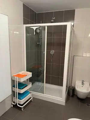 Kupaonica u objektu Kroatien Adria Makarska Riviera Ferienwohnung mit 3 Schlafzimmer