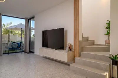 TV i/ili zabavni centar u objektu Luxury Villa - RoMa 2 - NEW ,with private pool
