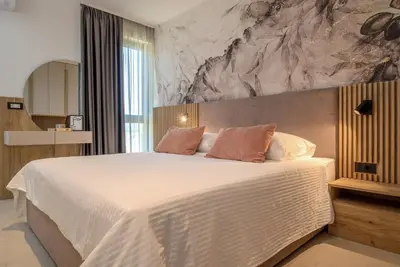 Krevet ili kreveti u jedinici u objektu Luxury Villa - RoMa 2 - NEW ,with private pool