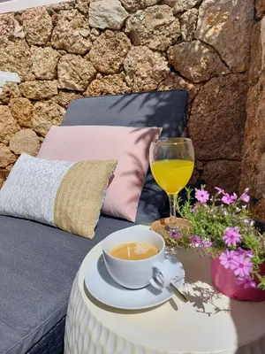 Pića u objektu Sunny Terrace Zavala Hvar studio with terrace