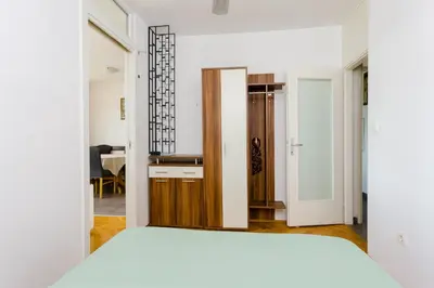 Krevet ili kreveti u jedinici u objektu BEACH PUNTA APARTMAN - Omiš