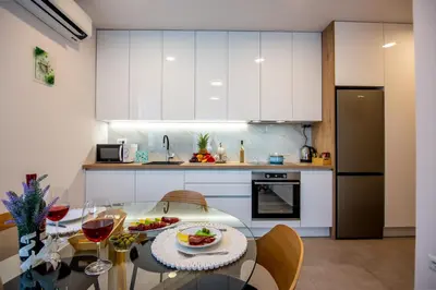 Kuhinja ili čajna kuhinja u objektu Apartman Anna