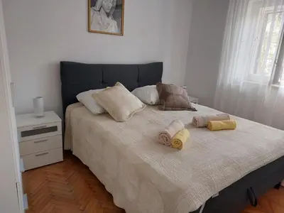 Krevet ili kreveti u jedinici u objektu Apartman near the sea