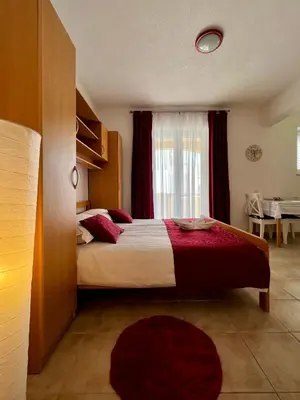 Krevet ili kreveti u jedinici u objektu Villa Marina Bol