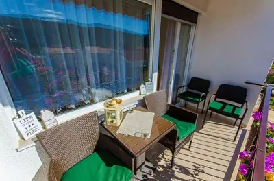 Balkon ili terasa u objektu Apartment in Stari Grad - Insel Hvar 6321