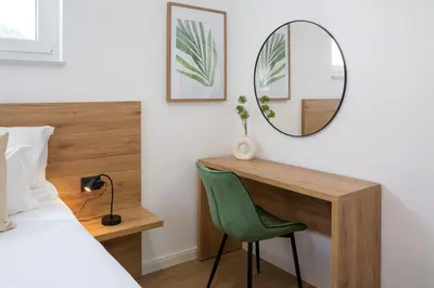 Krevet ili kreveti u jedinici u objektu Dada Luxury Apartment A2