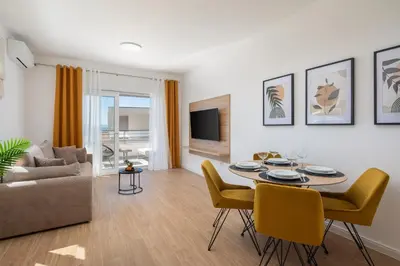 TV i/ili zabavni centar u objektu Dada Luxury Apartment A2